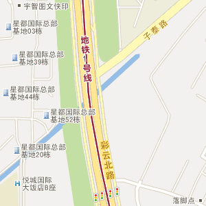 新亚洲体育城站地图_新亚洲体育城站周边地图_昆明地铁