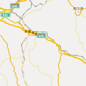 赤峰喀喇沁旗地图