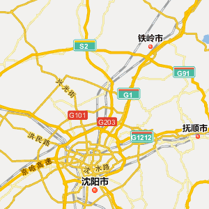 阜新市彰武县地图