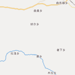 日喀则地图高清