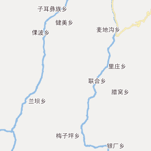 凉山彝族自治州居民小区交通地图
