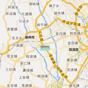 成都市龙泉驿区地图