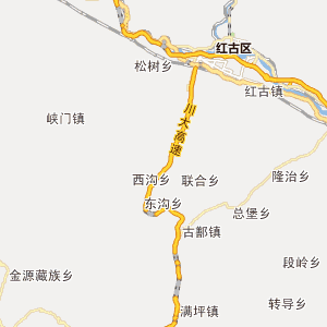 刘家峡水电站地图
