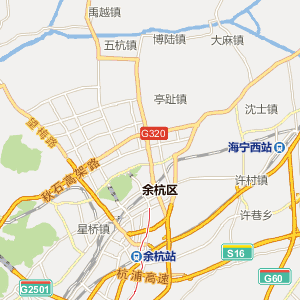 杭州拱墅区地图