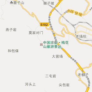 六盘水市居委会交通地图