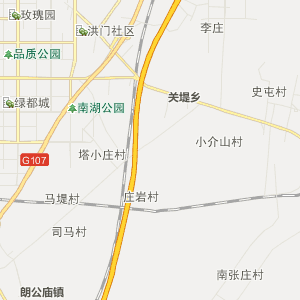 新乡延津县地图