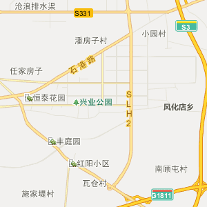 沧州市公交站交通地图