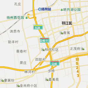 扬州市媒体交通地图