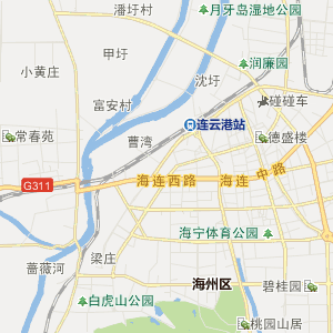 连云港119路上行公交线路