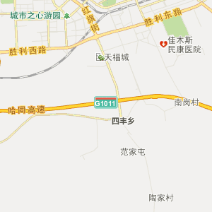 佳木斯市健身馆分布图_佳木斯市健身馆交通线路地图