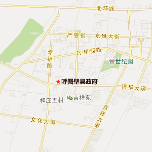 昌吉回族自治州呼图壁县地图