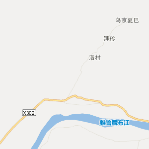 山南市桑日县地图