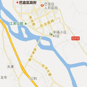 林芝市巴宜区历史地图