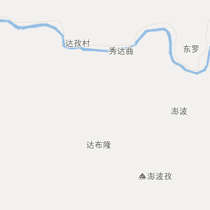 那曲市嘉黎县历史地图