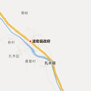 波密县地图_波密县地图全图_波密县地图高清版_林芝市