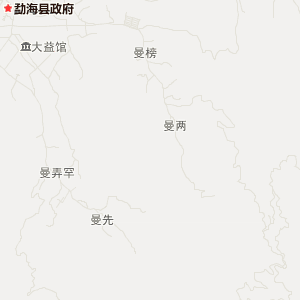 西双版纳傣族自治州勐海县地图