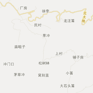 楚雄彝族自治州大姚县历史地图