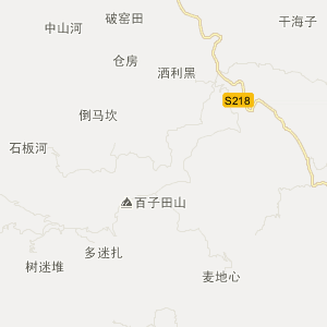 楚雄彝族自治州双柏县地图