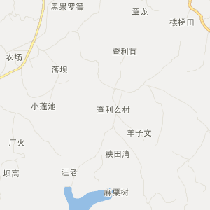 楚雄彝族州永仁县地图