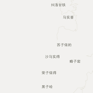 凉山彝族自治州普格县历史地图