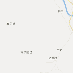 甘孜藏族自治州道孚县历史地图