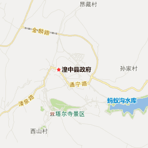 西宁市湟中区历史地图