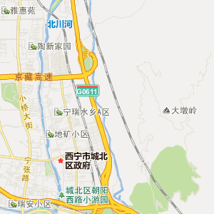 西宁21路上行公交线路