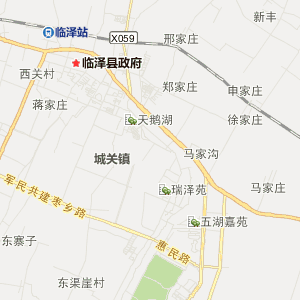 张掖市临泽县地图