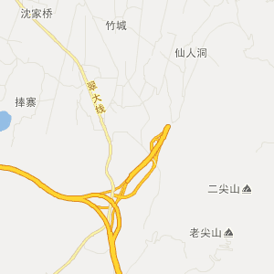 玉溪市江川区地图