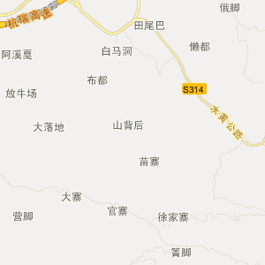 六盘水市水城区地图