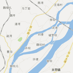 乐山市沙湾区行政地图