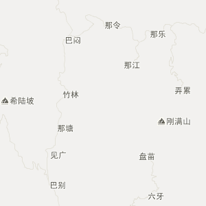 河池市凤山县地图