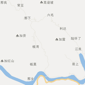 河池市巴马瑶族自治县地图