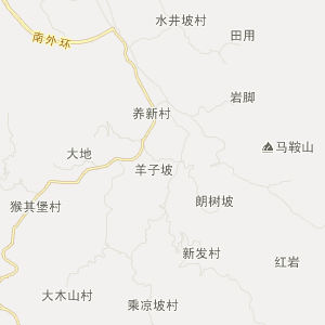 安顺市镇宁布依族苗族自治县地图