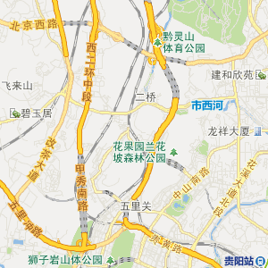 贵阳市云岩区地图