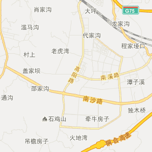 重庆市合川区地图