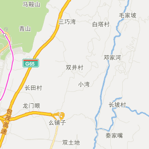 重庆市渝北区地图