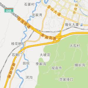 重庆市南川区地图