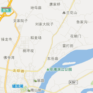 重庆市合川区行政地图