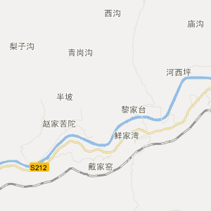 宝鸡市凤县地图