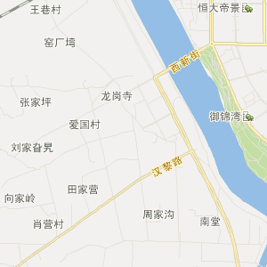 汉中市汉台区地图