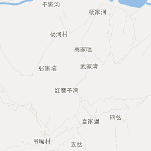 固原市西吉县地理地图