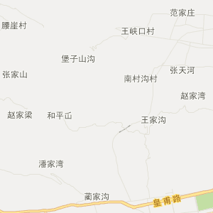 平凉市华亭市地理地图