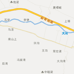 固原市彭阳县地图