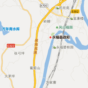 桂林市永福县地图