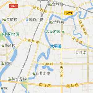 怀化市鹤城区地图