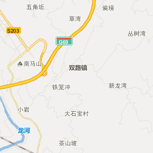 重庆丰都102路上行公交线路