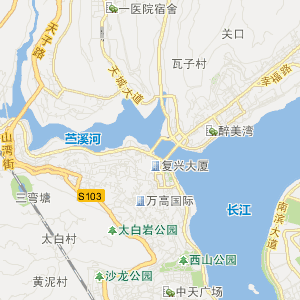 重庆市万州区地图