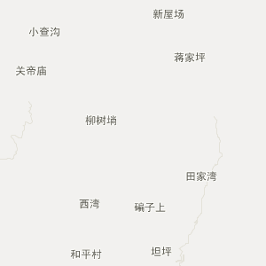 安康市岚皋县地理地图