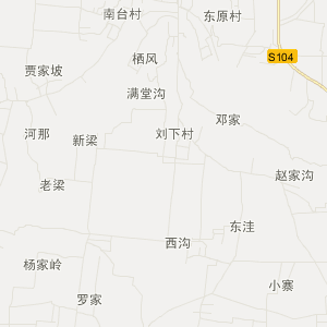 宝鸡市扶风县行政地图